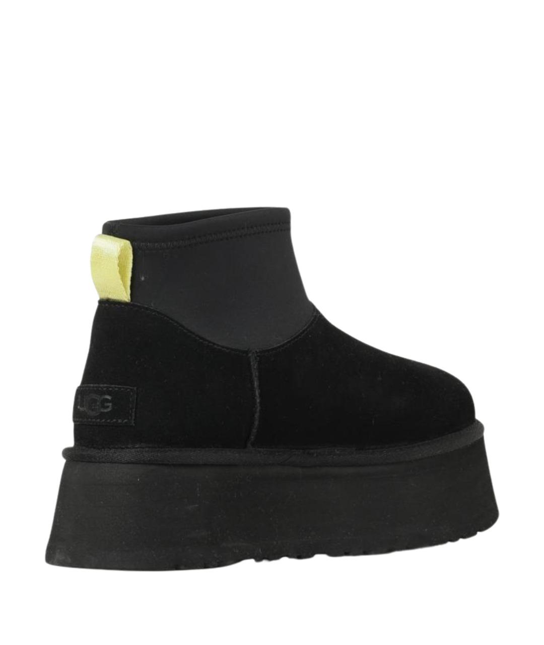 UGG AUSTRALIA Черные ботинки, фото 3