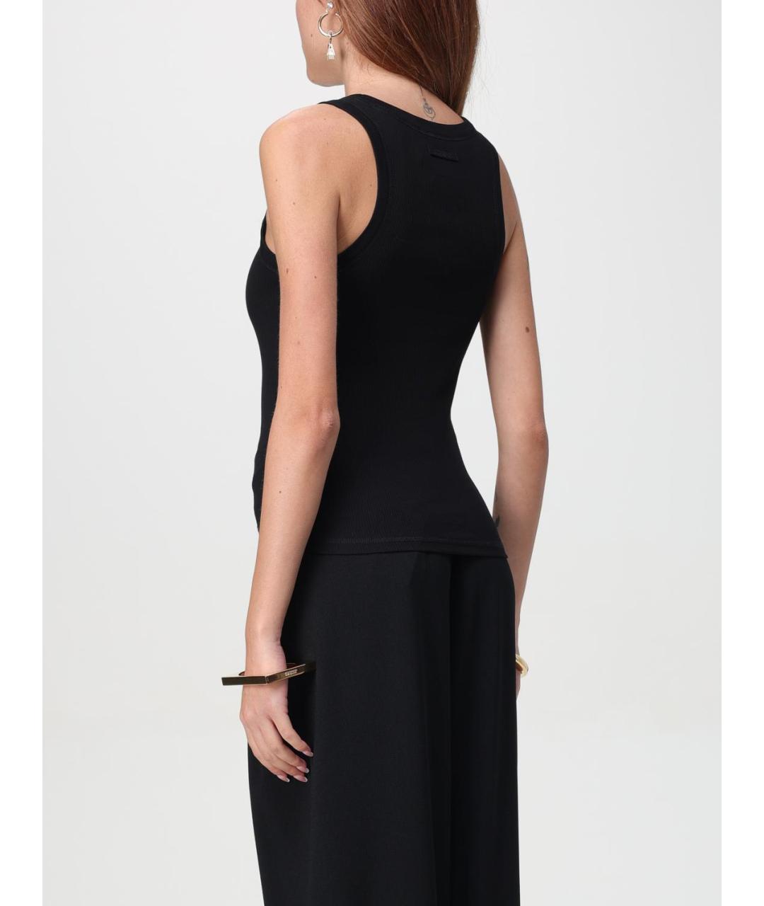 JACQUEMUS Черная майка, фото 4