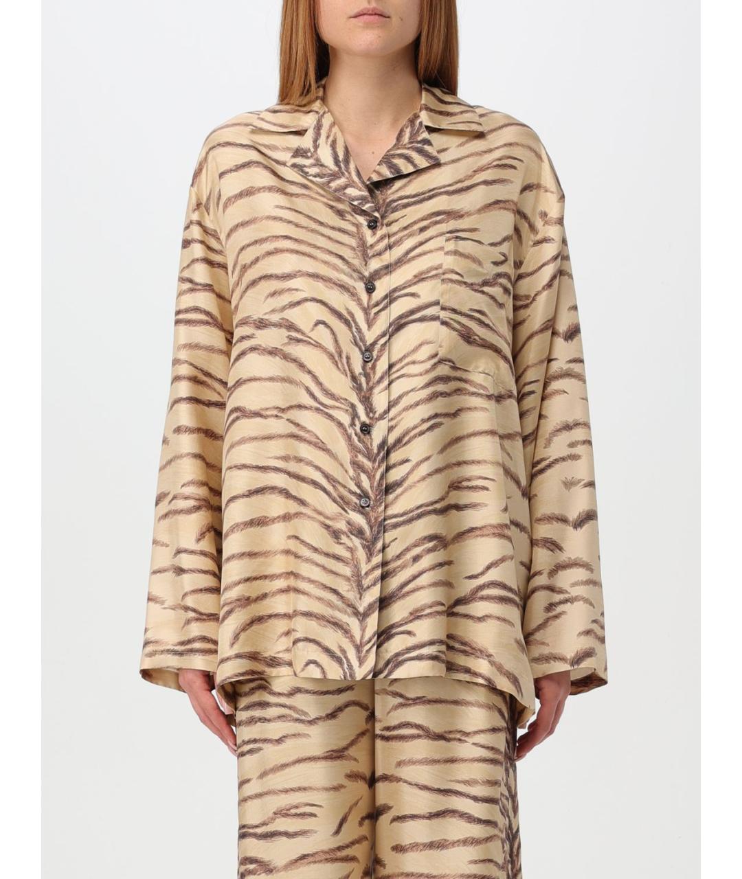 STELLA MCCARTNEY Бежевая рубашка, фото 2
