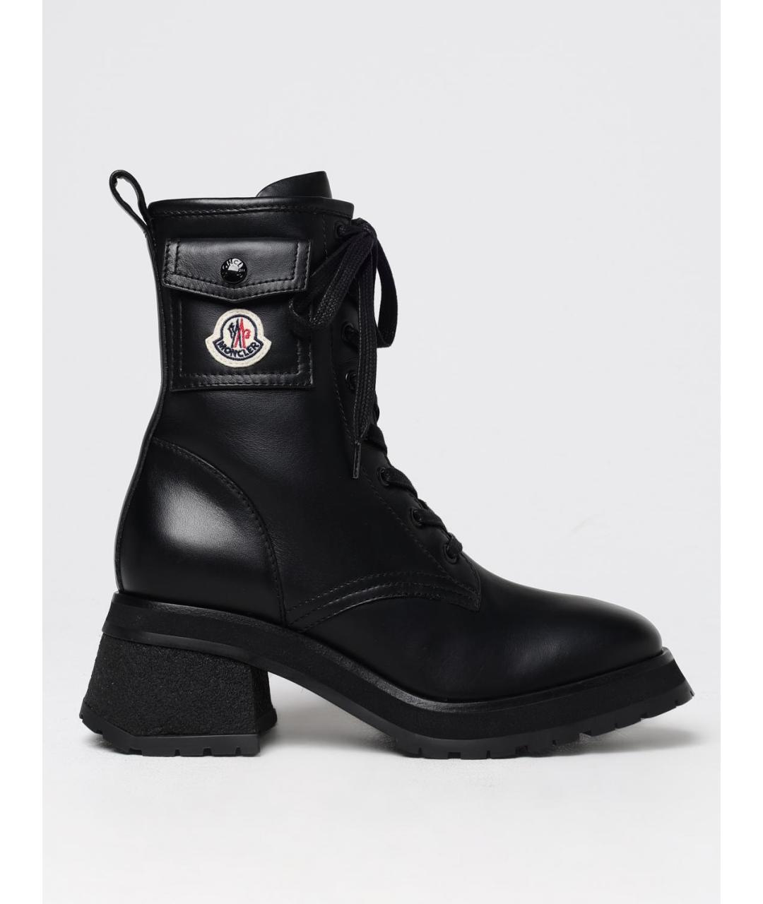 MONCLER Черные ботинки, фото 5