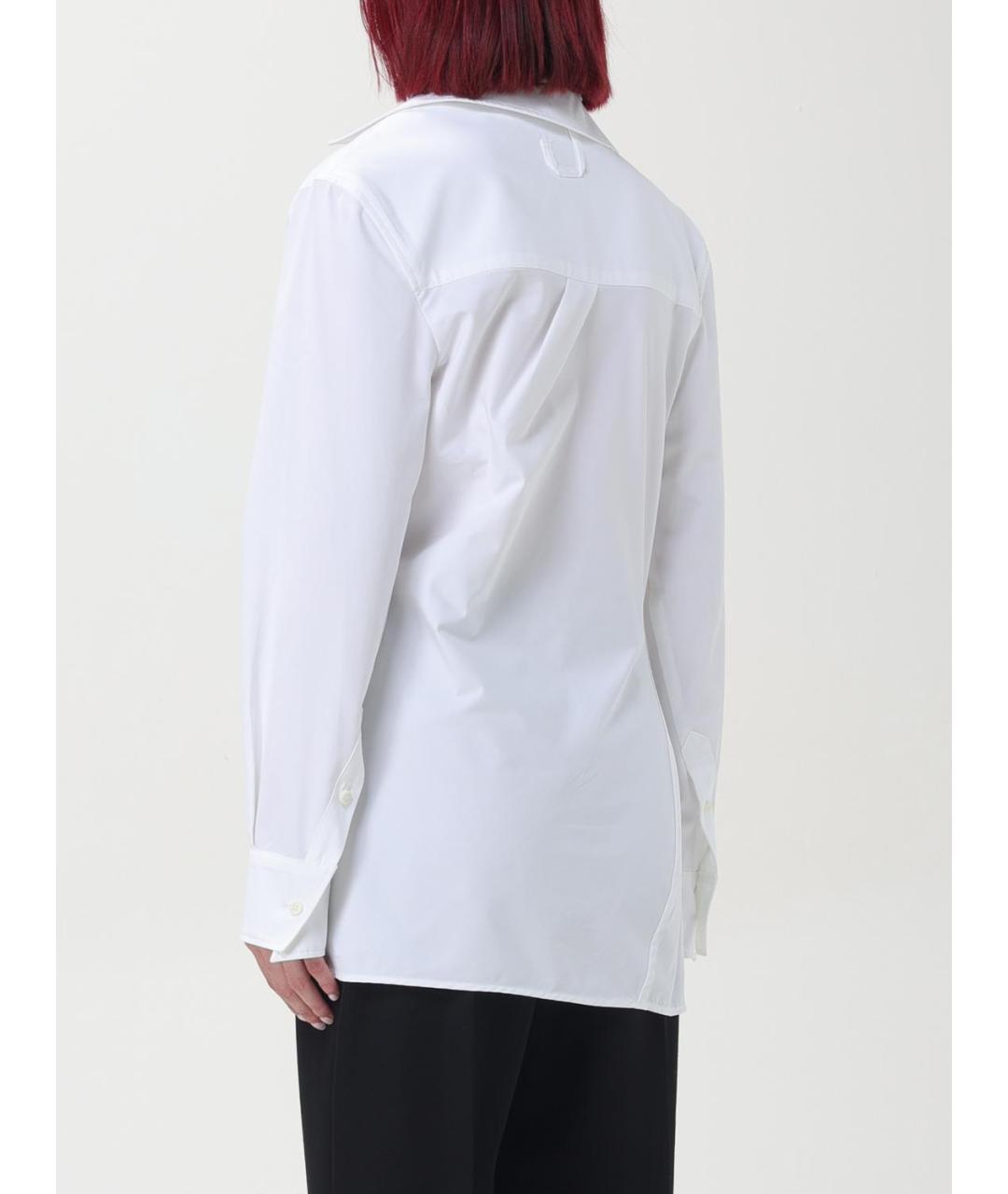 JACQUEMUS Белая юбка миди, фото 4