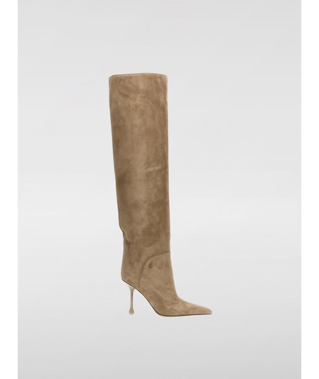 JIMMY CHOO Бежевые ботинки, фото 5