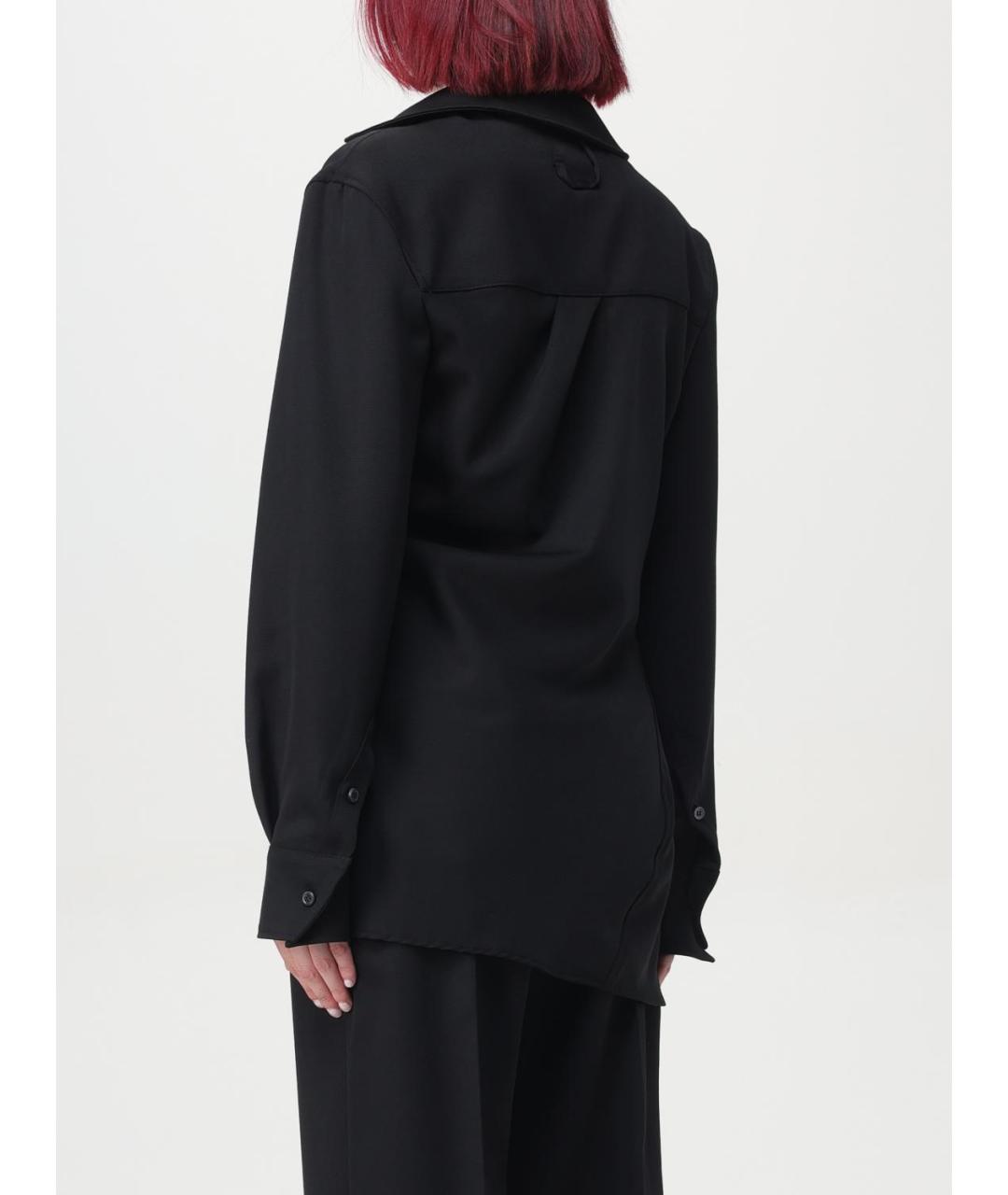 JACQUEMUS Черная рубашка, фото 4