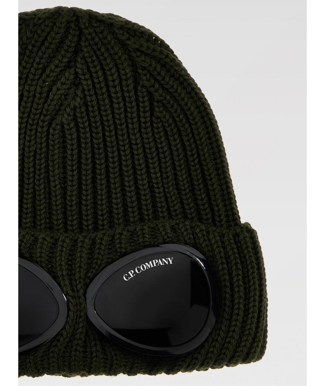 CP COMPANY Зеленая шерстяная кепка/бейсболка, фото 3