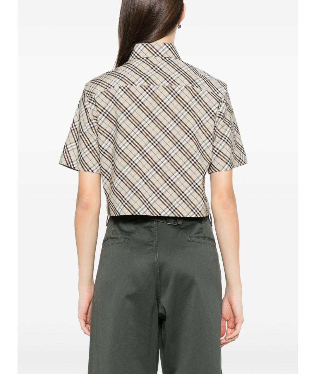 BURBERRY Бежевая рубашка, фото 2