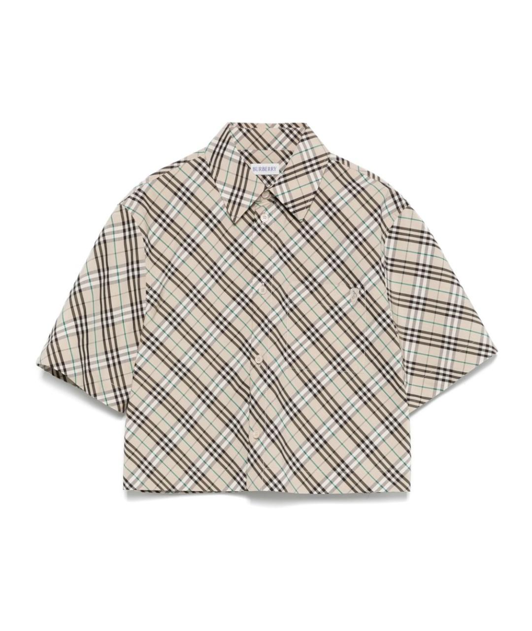 BURBERRY Бежевая рубашка, фото 1