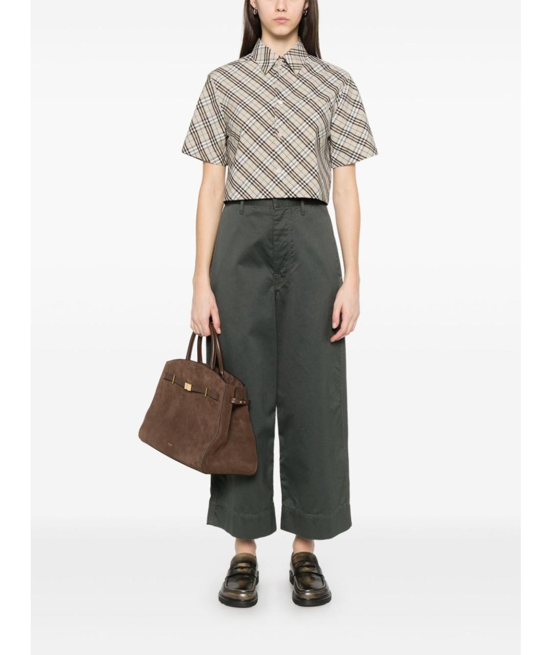 BURBERRY Бежевая рубашка, фото 3