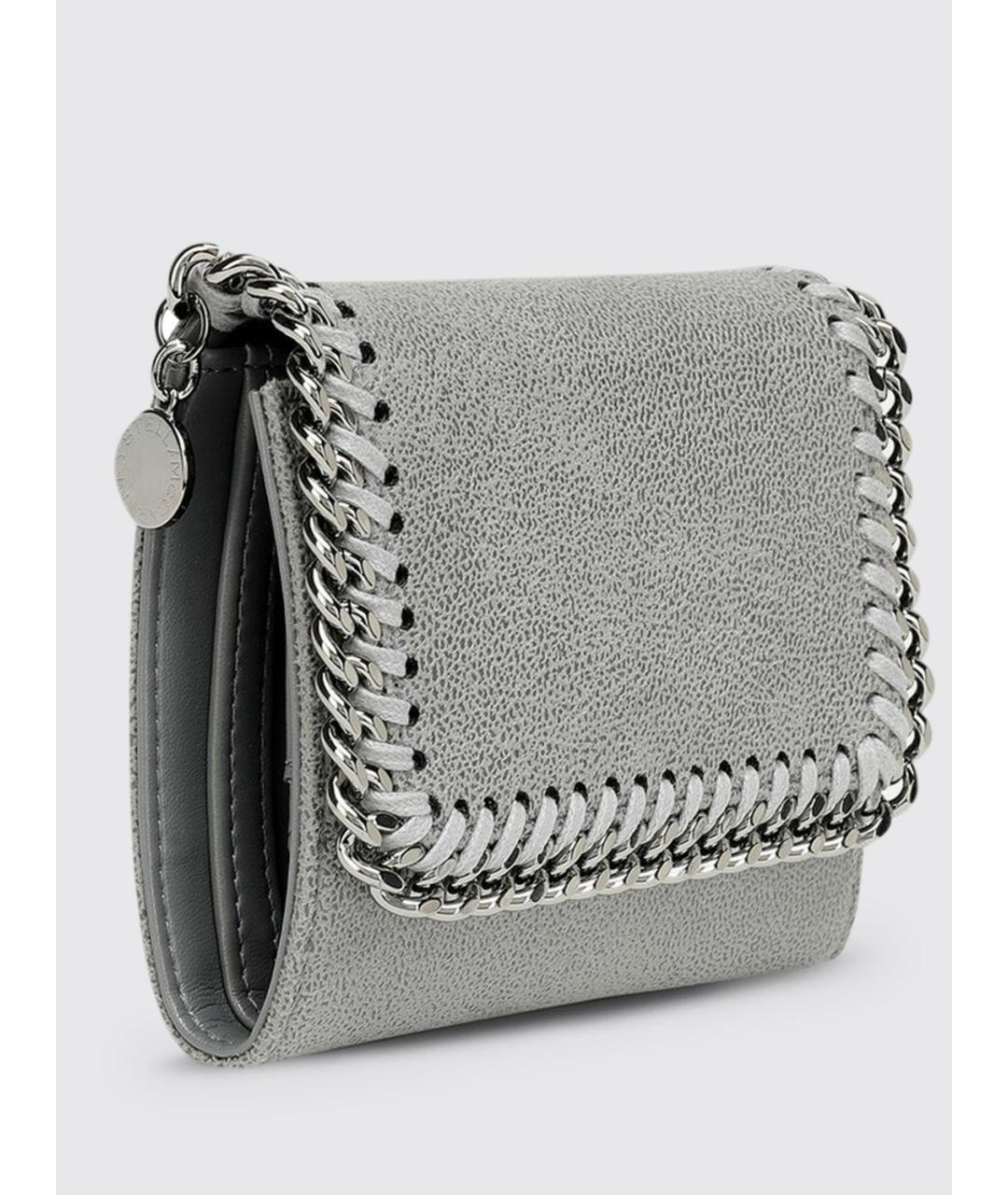 STELLA MCCARTNEY Серый кошелек, фото 4