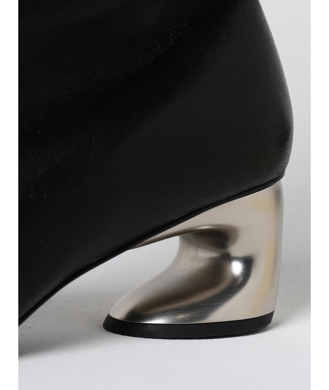 JIL SANDER Черные ботинки, фото 4