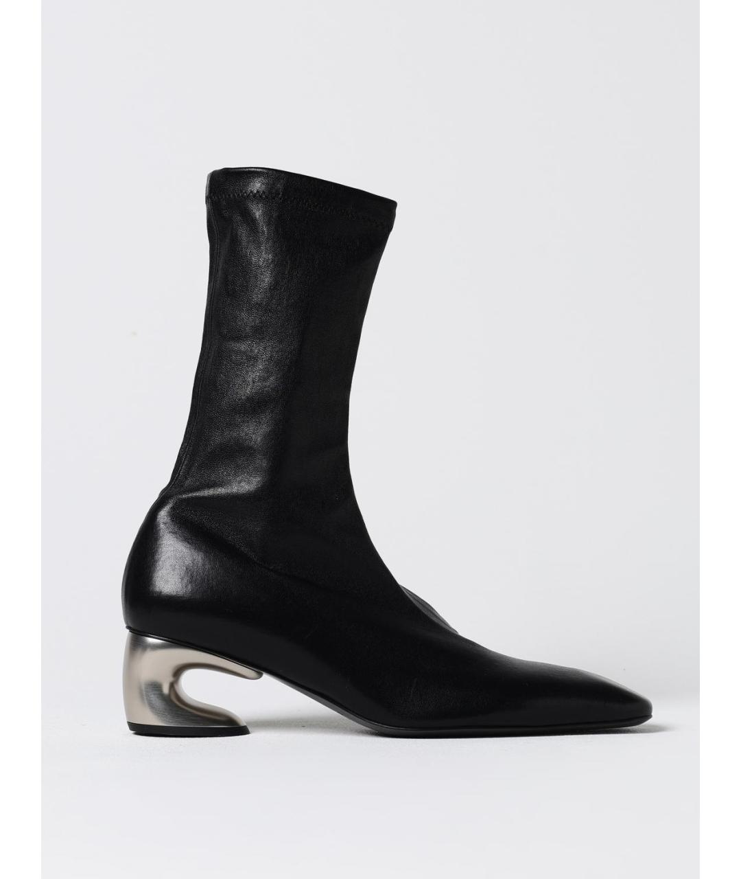JIL SANDER Черные ботинки, фото 5