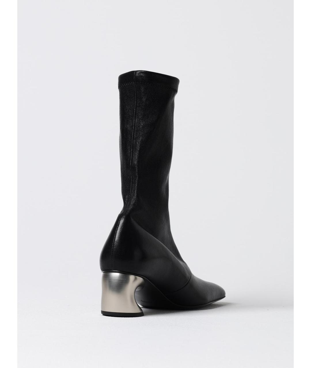 JIL SANDER Черные ботинки, фото 3