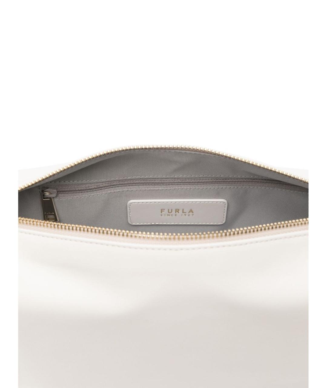 FURLA Белая сумка через плечо, фото 3