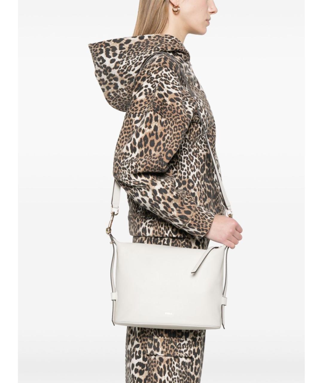 FURLA Белая сумка через плечо, фото 2