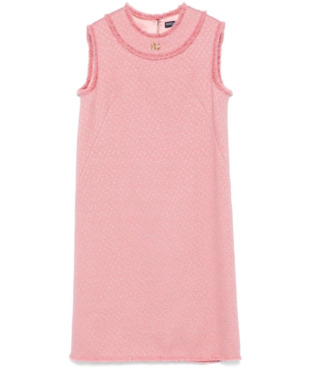 DOLCE&GABBANA Розовое платье, фото 1
