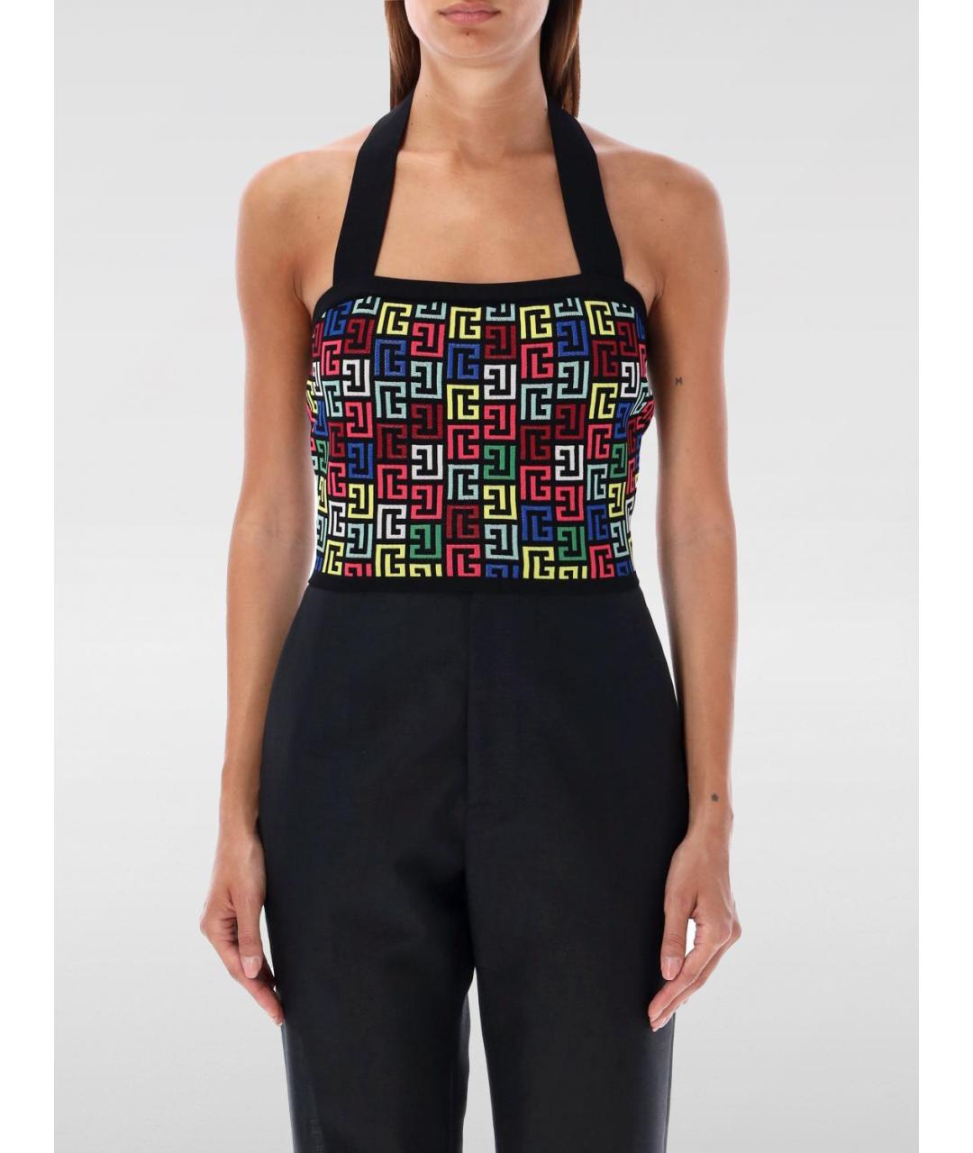 BALMAIN Мульти вискозная майка, фото 2