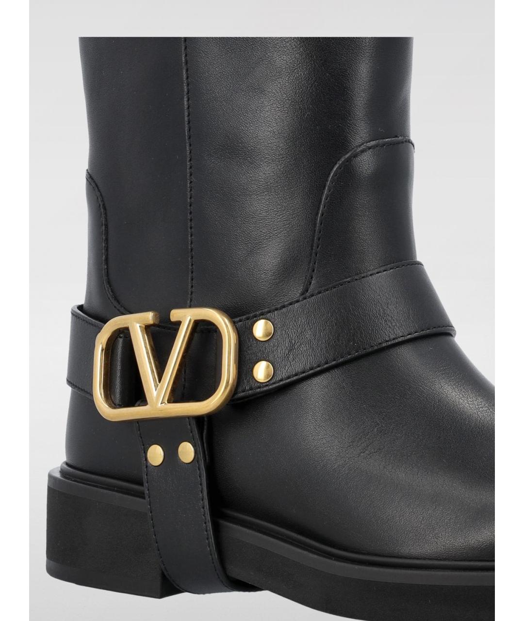 VALENTINO Черные ботинки, фото 4