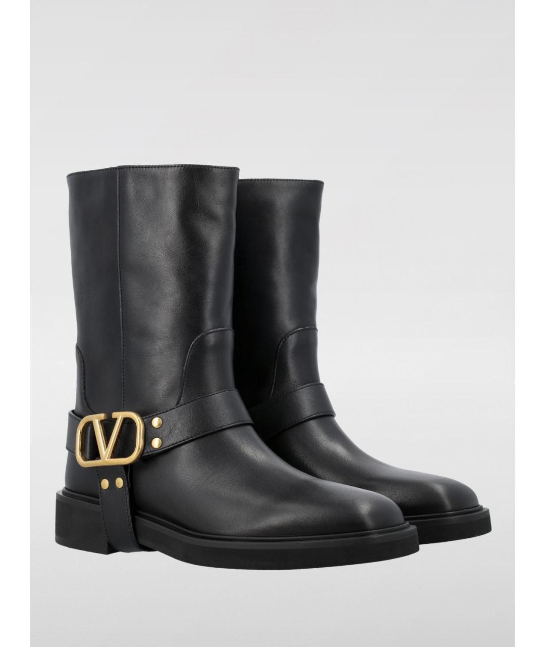 VALENTINO Черные ботинки, фото 2