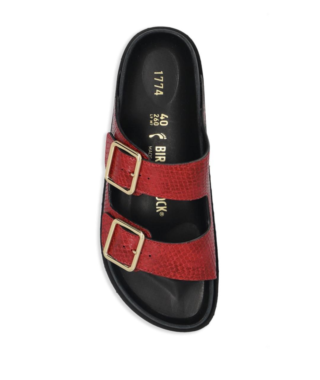 BIRKENSTOCK Красные сандалии, фото 3