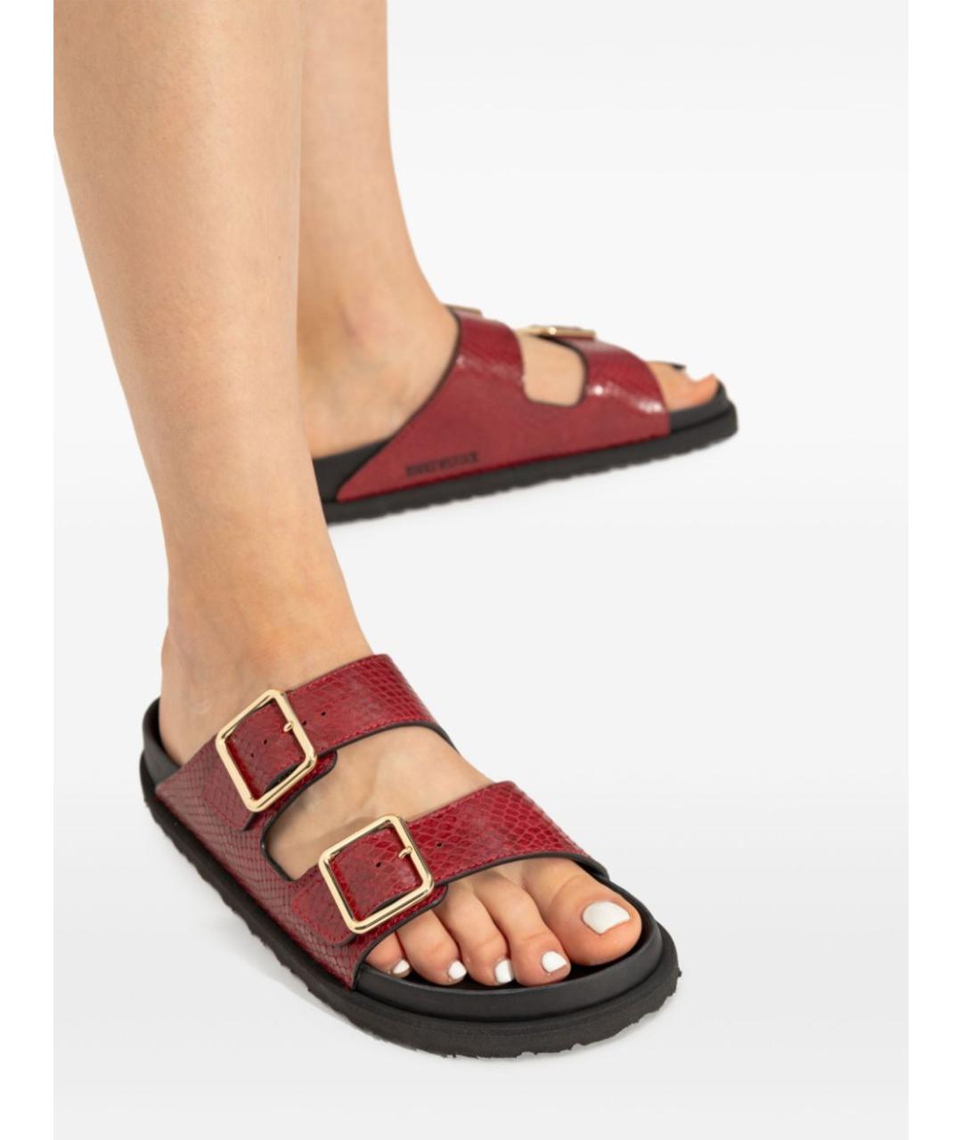 BIRKENSTOCK Красные сандалии, фото 6