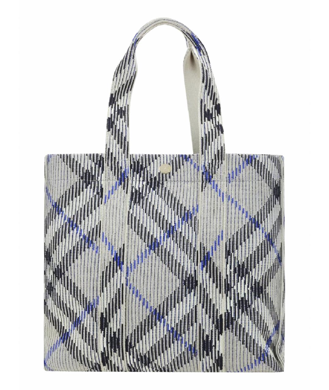BURBERRY Мульти тканевая сумка тоут, фото 1