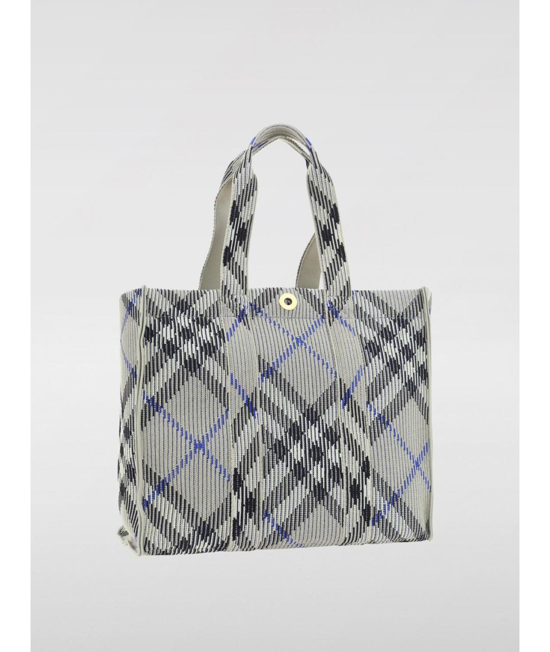 BURBERRY Мульти тканевая сумка тоут, фото 2
