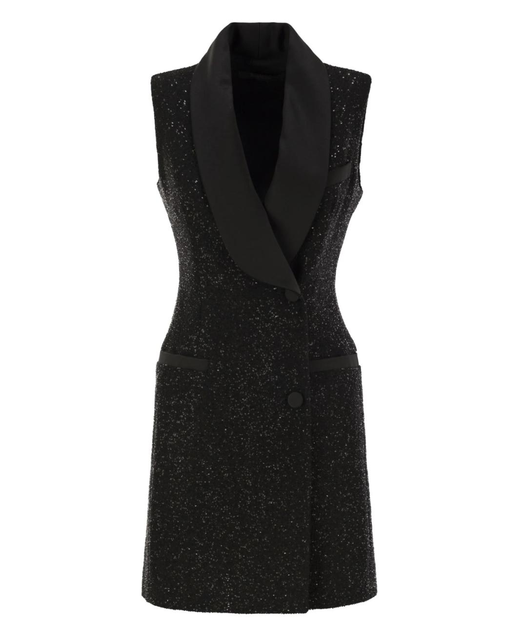 MAX MARA Черное повседневное платье, фото 1
