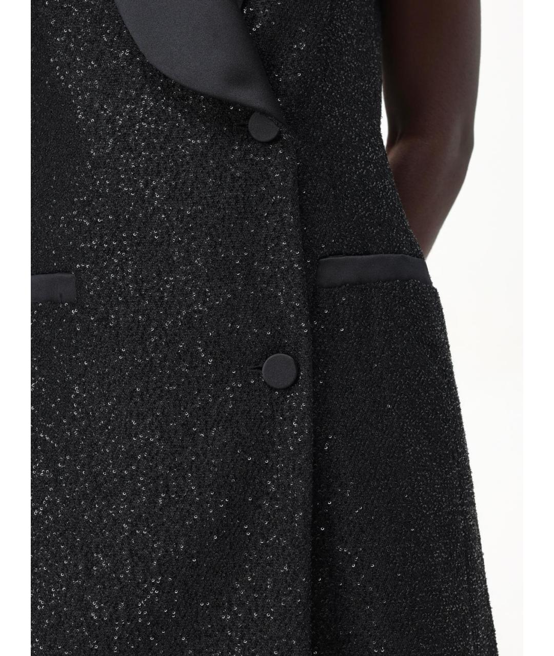 MAX MARA Черное повседневное платье, фото 5