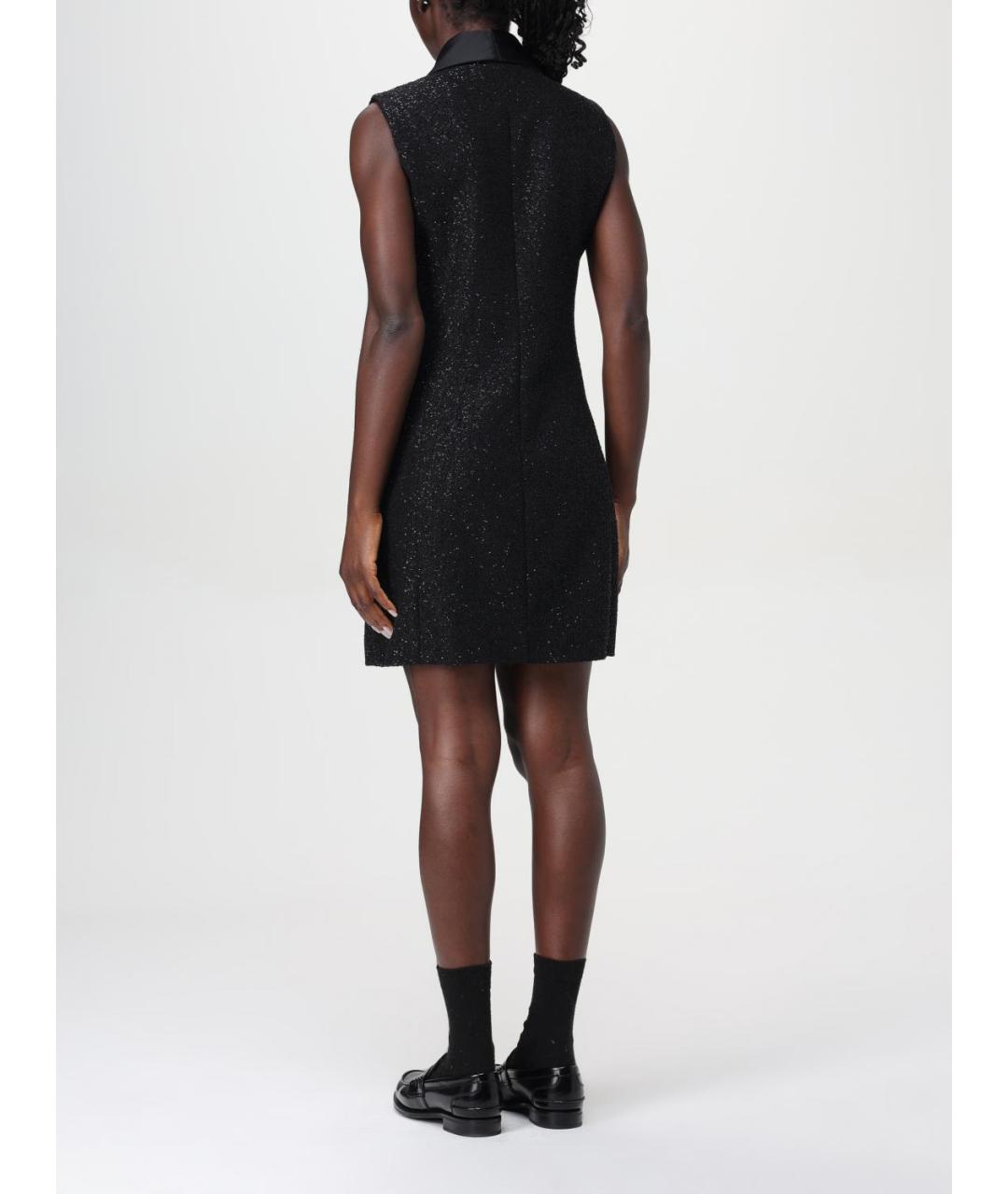 MAX MARA Черное повседневное платье, фото 3