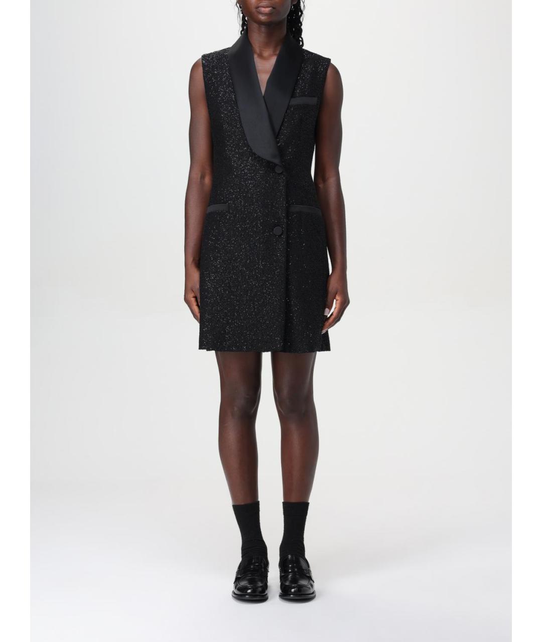 MAX MARA Черное повседневное платье, фото 2