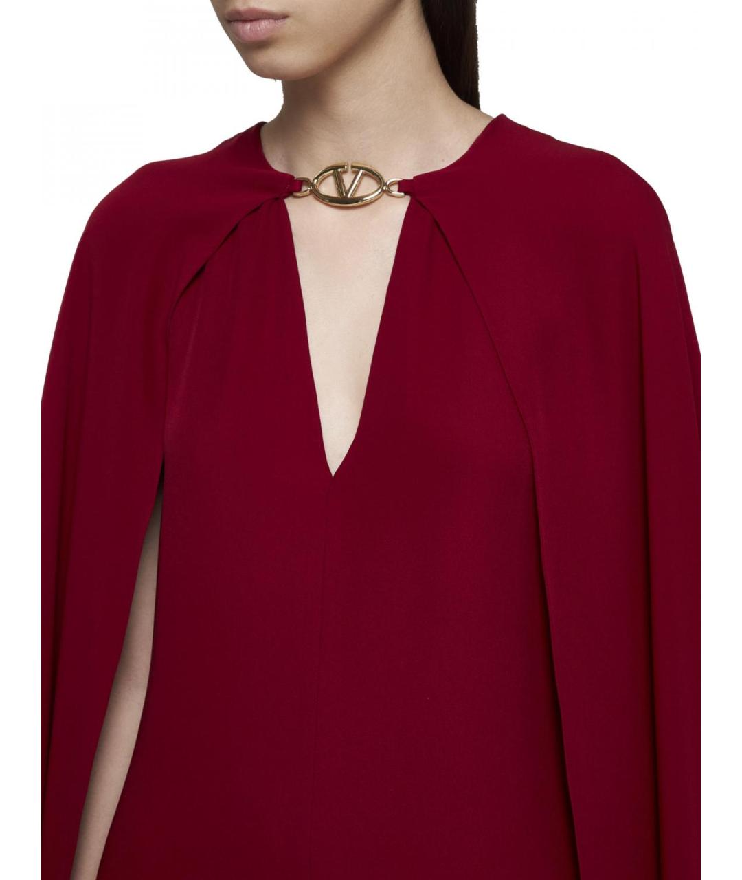 VALENTINO Красное платье, фото 4