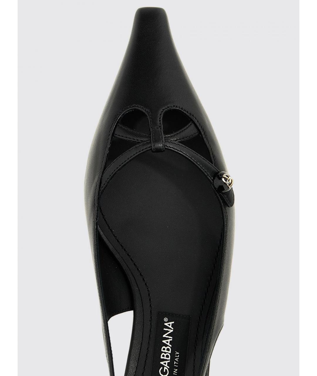 DOLCE&GABBANA Черные туфли, фото 4