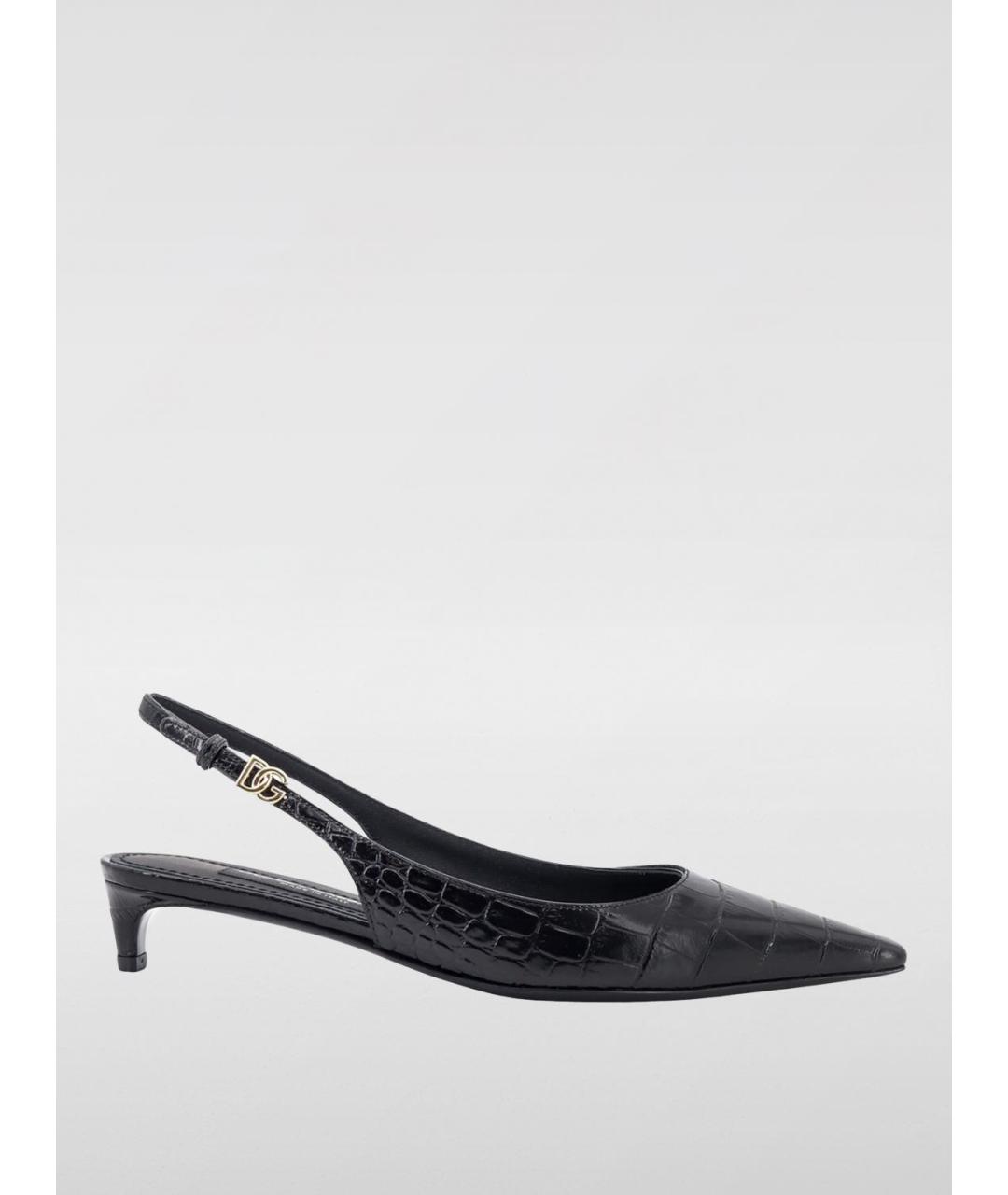 DOLCE&GABBANA Черные туфли, фото 4