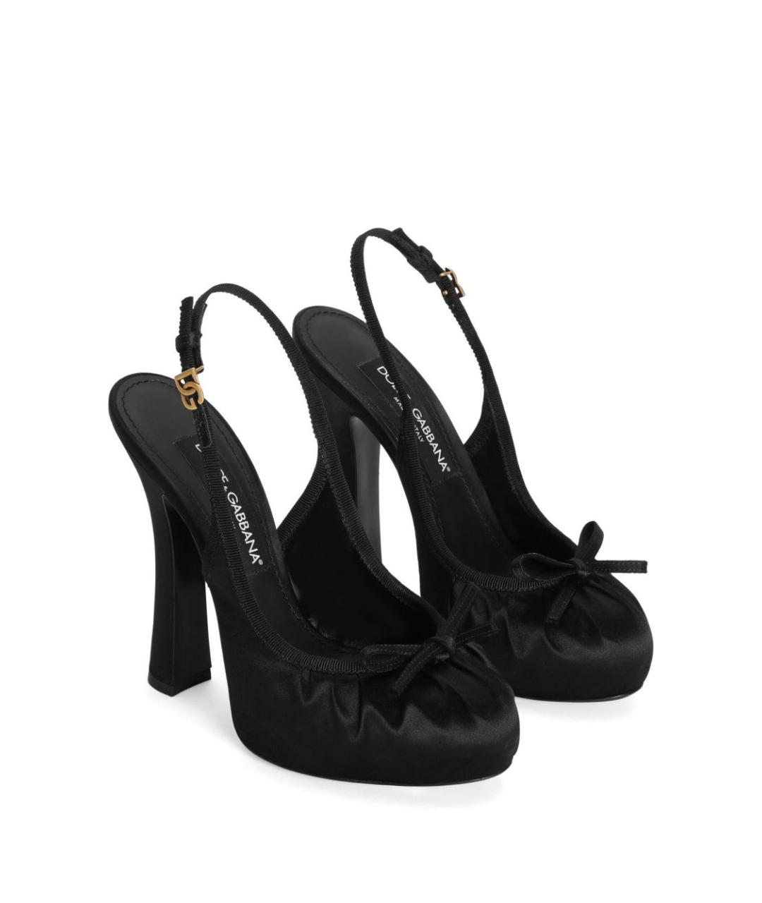 DOLCE&GABBANA Черные туфли, фото 3