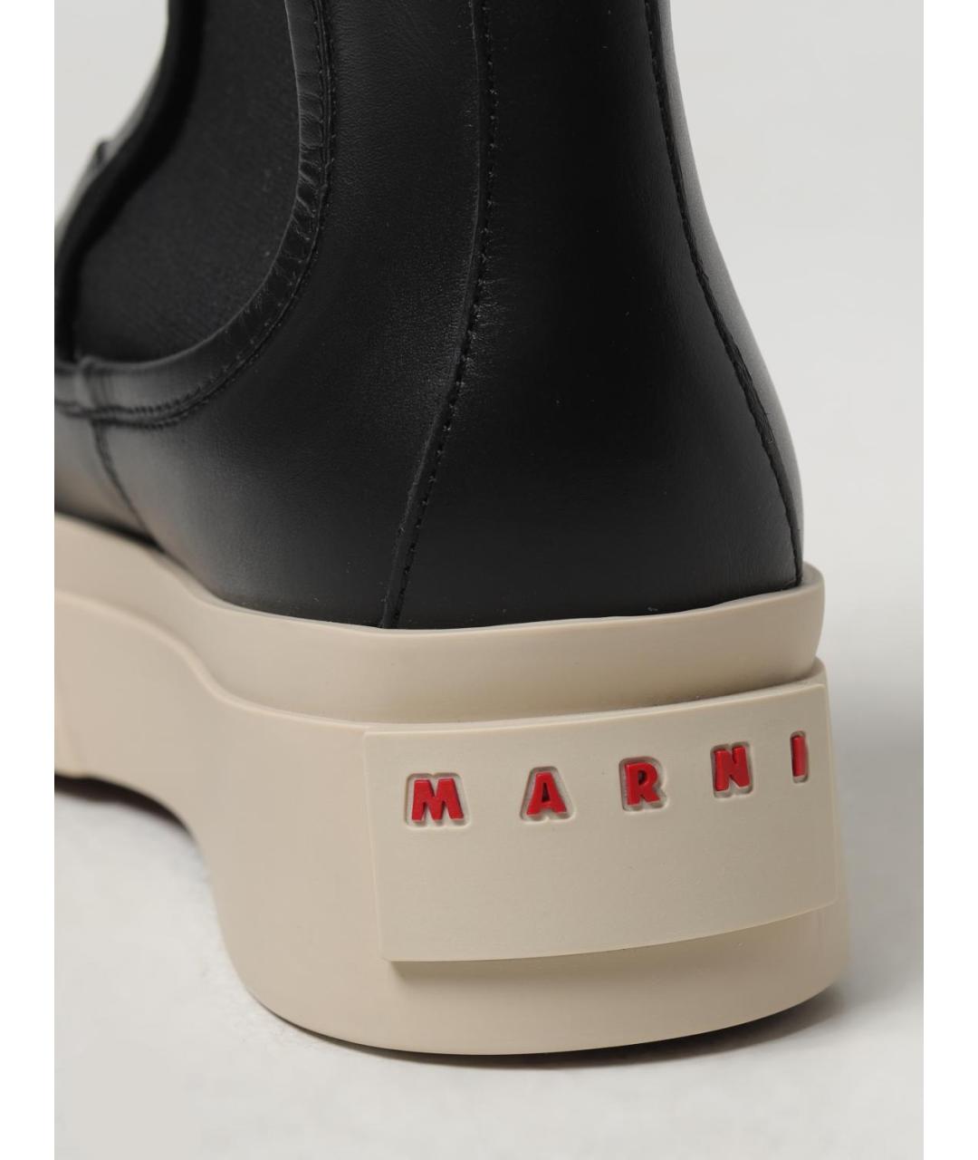 MARNI Белые ботинки, фото 4