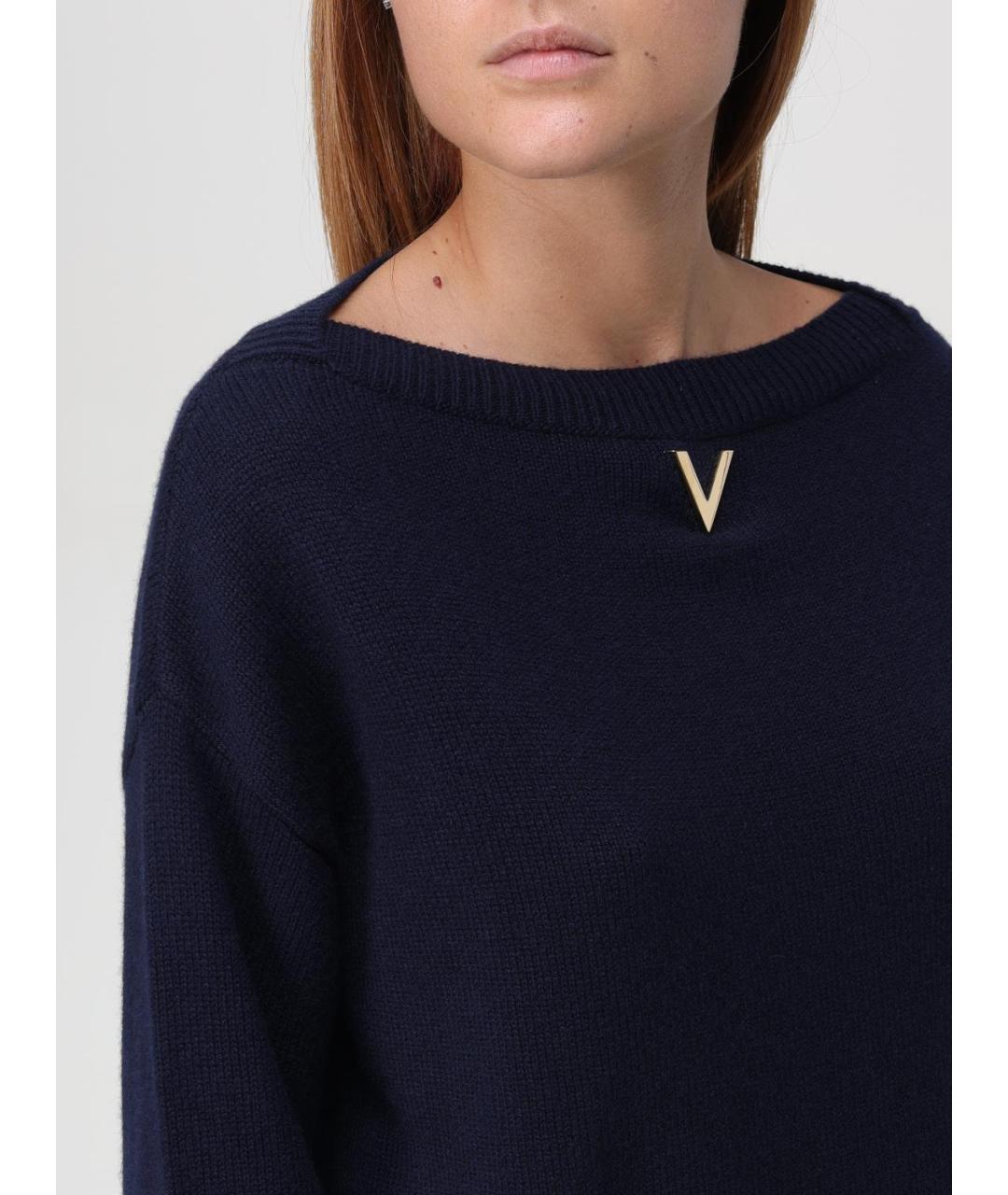 VALENTINO Синий джемпер / свитер, фото 6