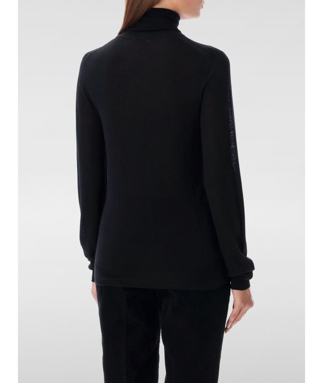 SAINT LAURENT Черный джемпер / свитер, фото 3