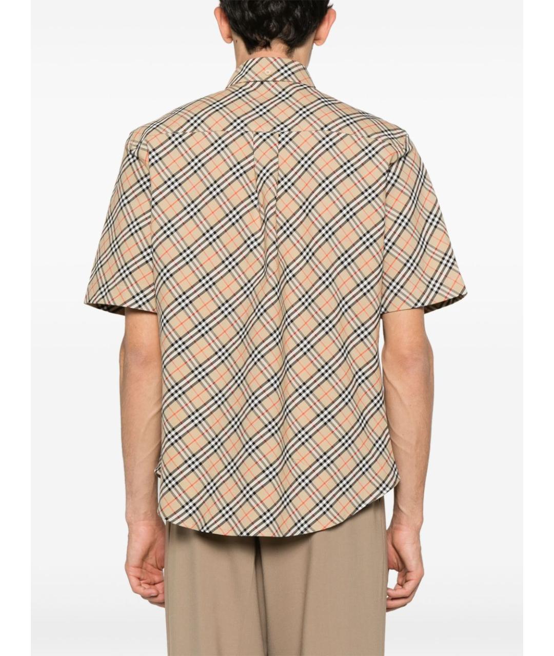 BURBERRY Бежевая кэжуал рубашка, фото 5