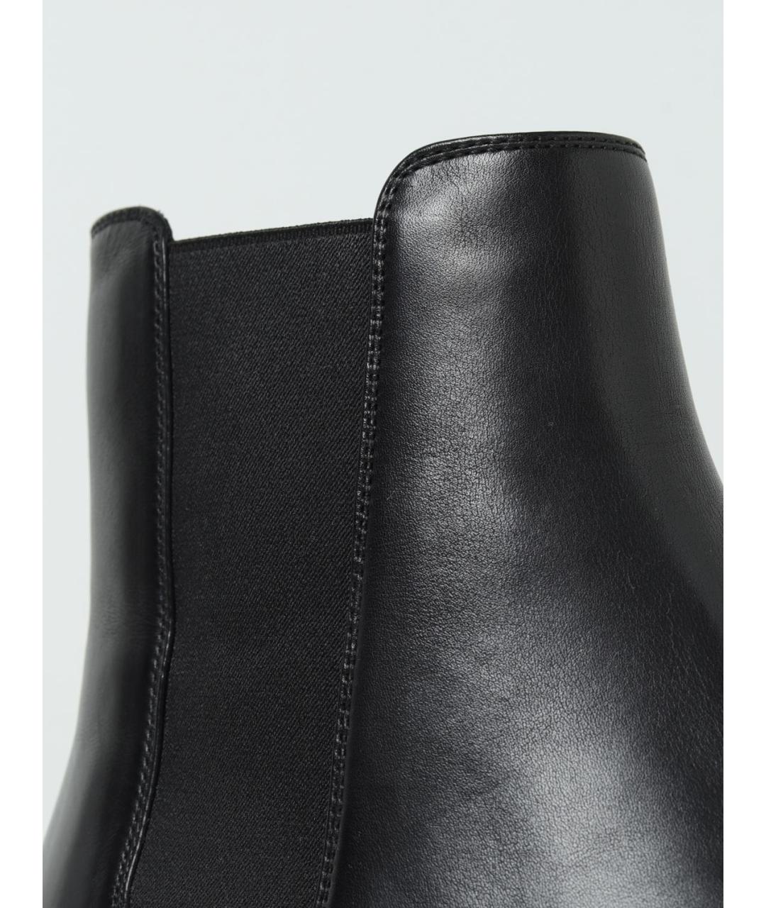 SAINT LAURENT Черные низкие ботинки, фото 4