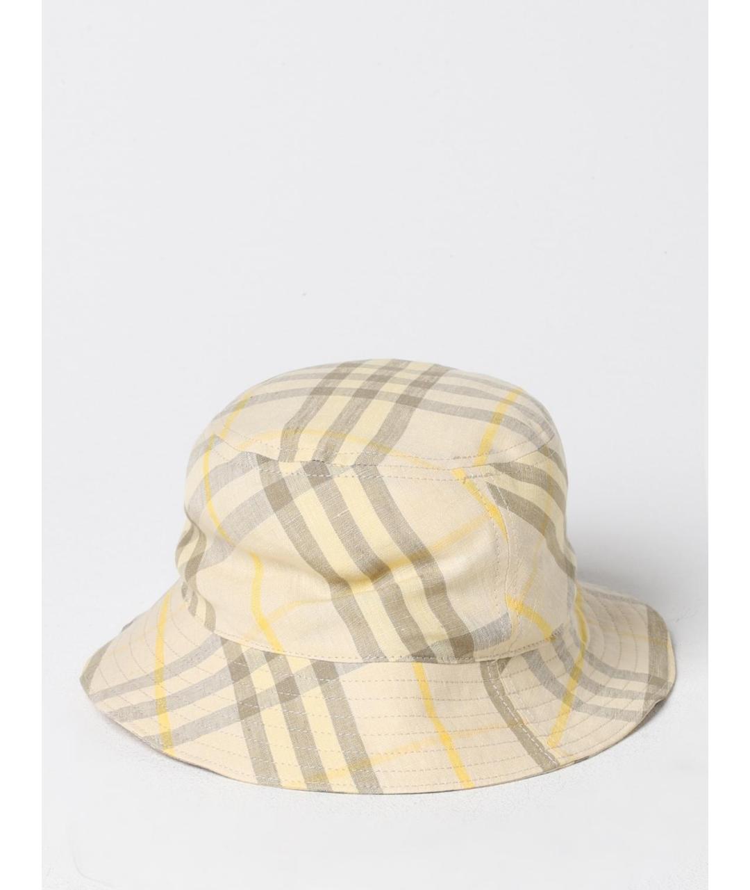 BURBERRY Бежевая шляпа, фото 3