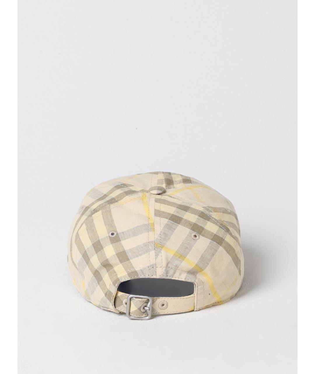 BURBERRY Бежевая кепка/бейсболка, фото 3