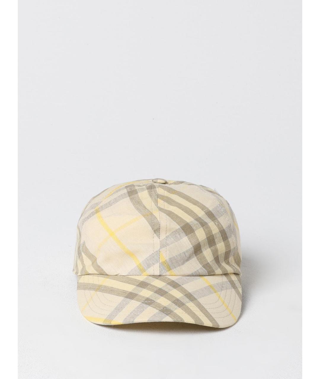BURBERRY Бежевая кепка/бейсболка, фото 2