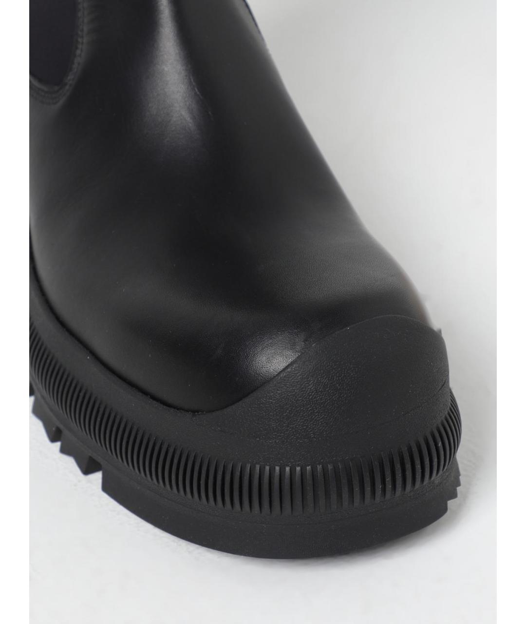 JIL SANDER Черные ботинки, фото 4