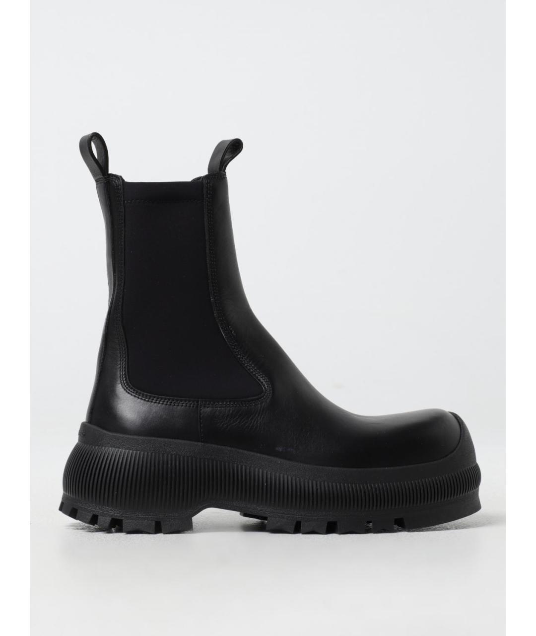JIL SANDER Черные ботинки, фото 5
