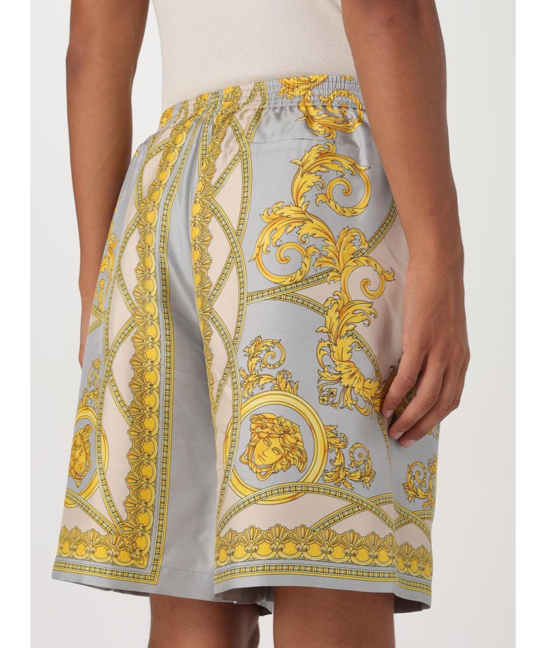 VERSACE Мульти шорты, фото 5