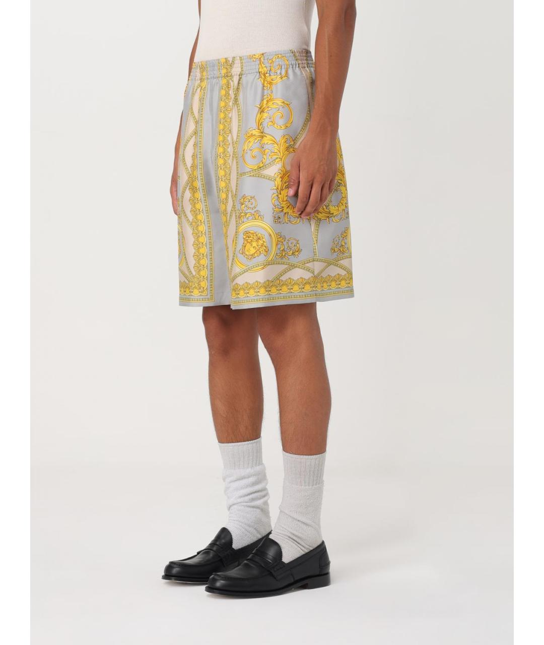 VERSACE Мульти шорты, фото 4