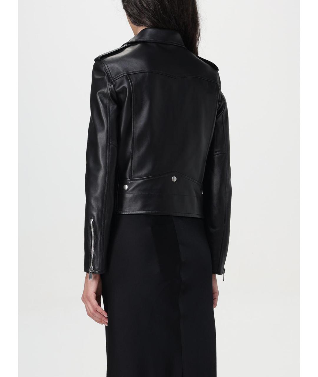 SAINT LAURENT Черная куртка, фото 3