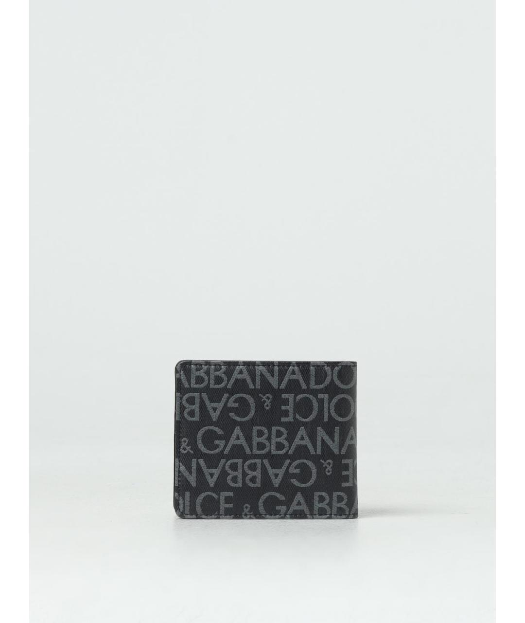 DOLCE&GABBANA Черный кошелек, фото 3