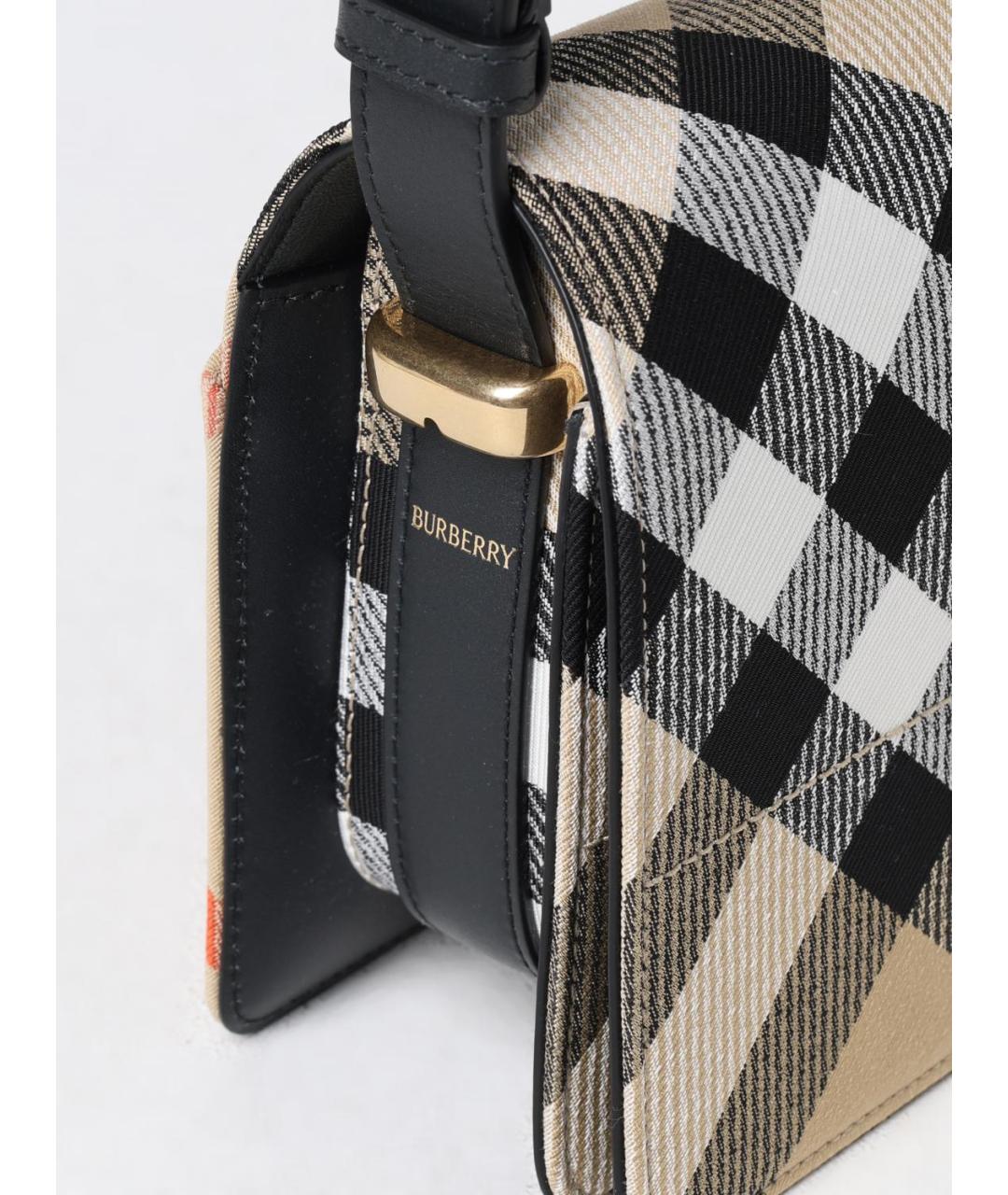 BURBERRY Бежевая сумка через плечо, фото 5