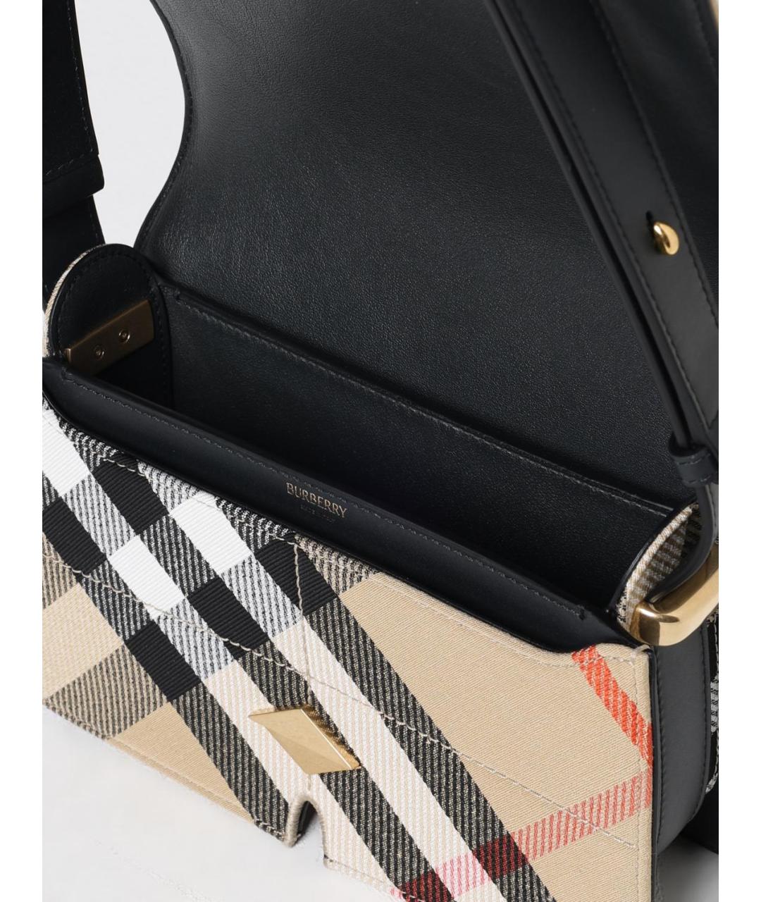 BURBERRY Бежевая сумка через плечо, фото 6