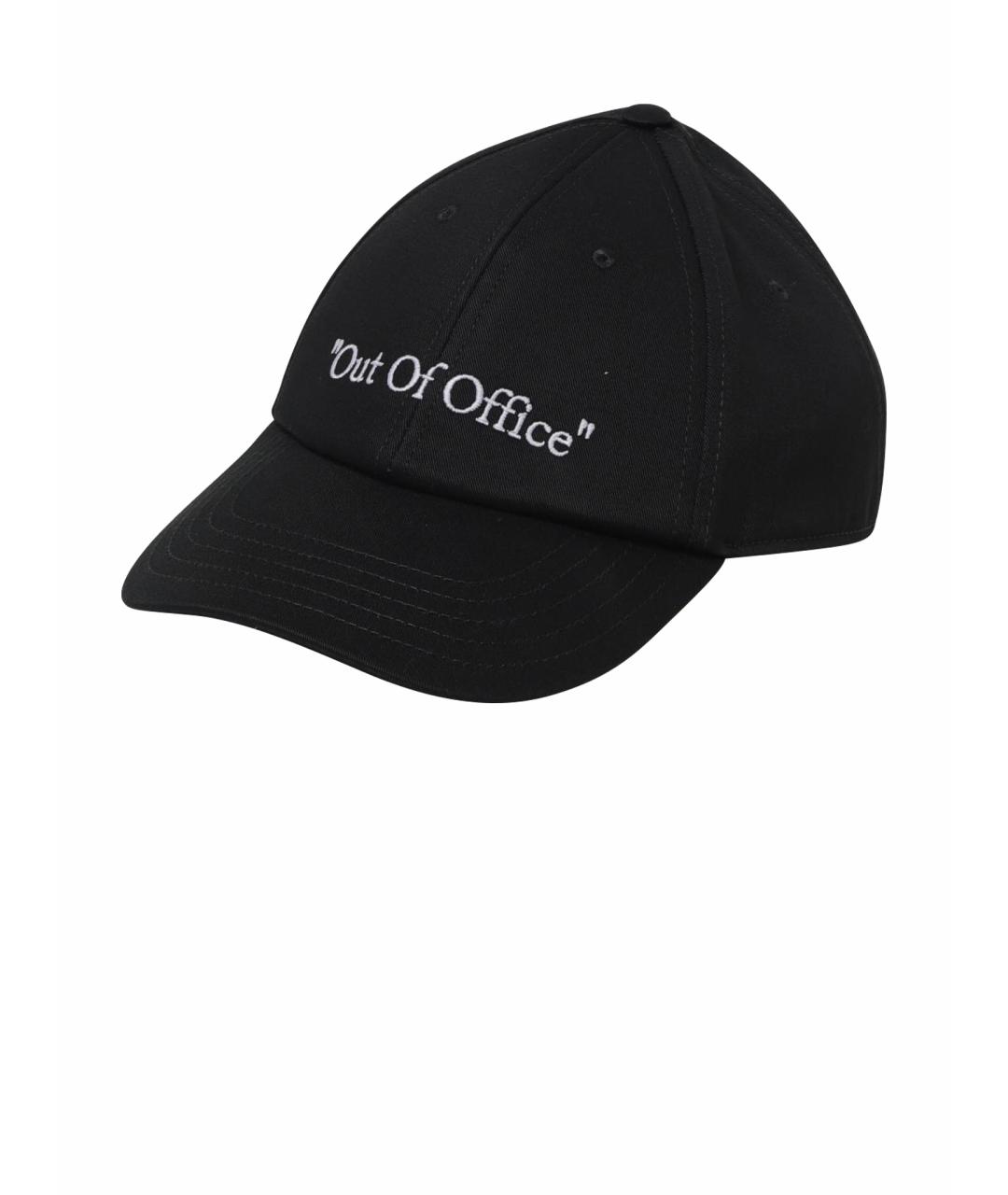 OFF-WHITE Черная кепка/бейсболка, фото 1